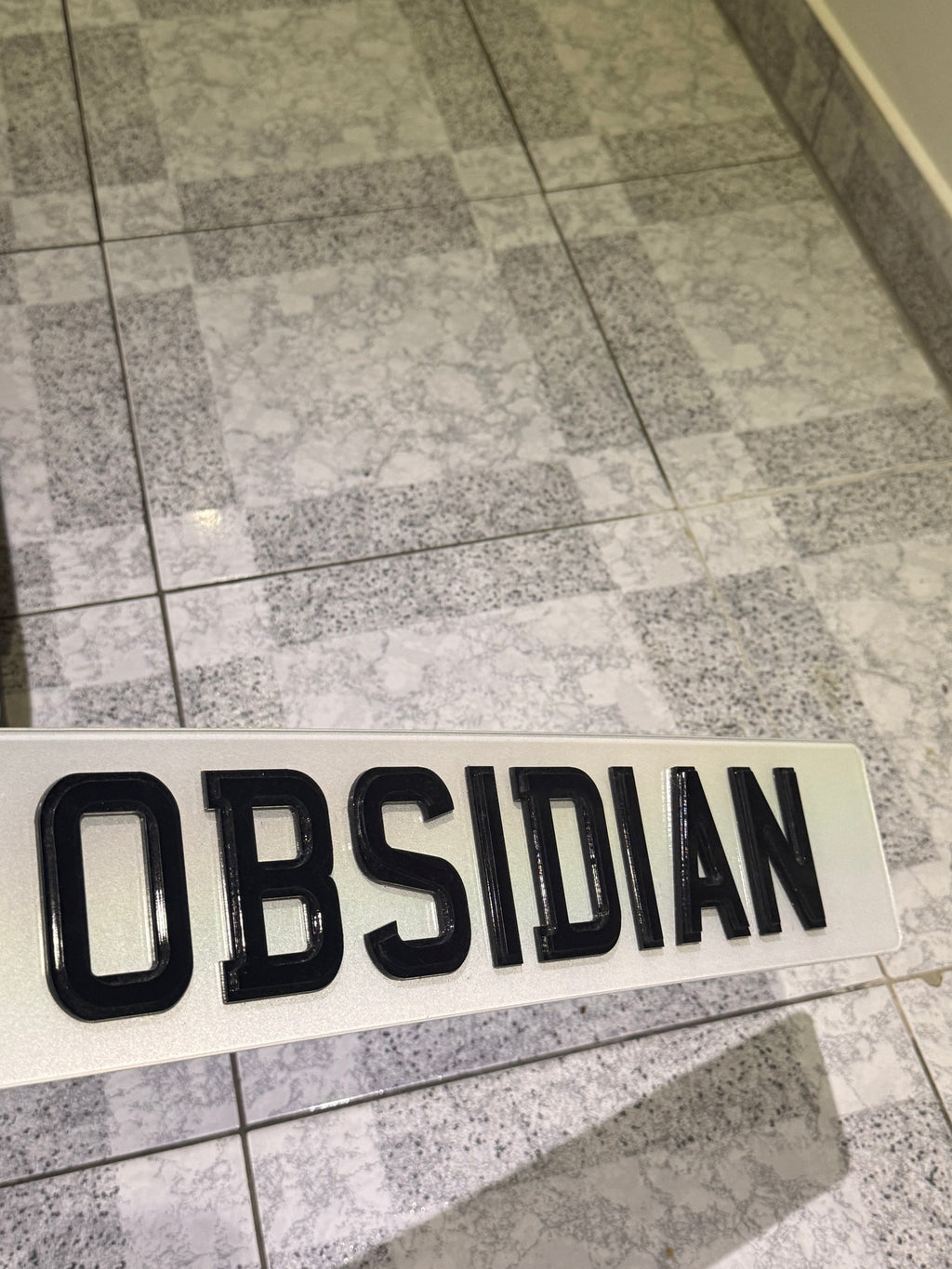 OBSIDIAN PLATE