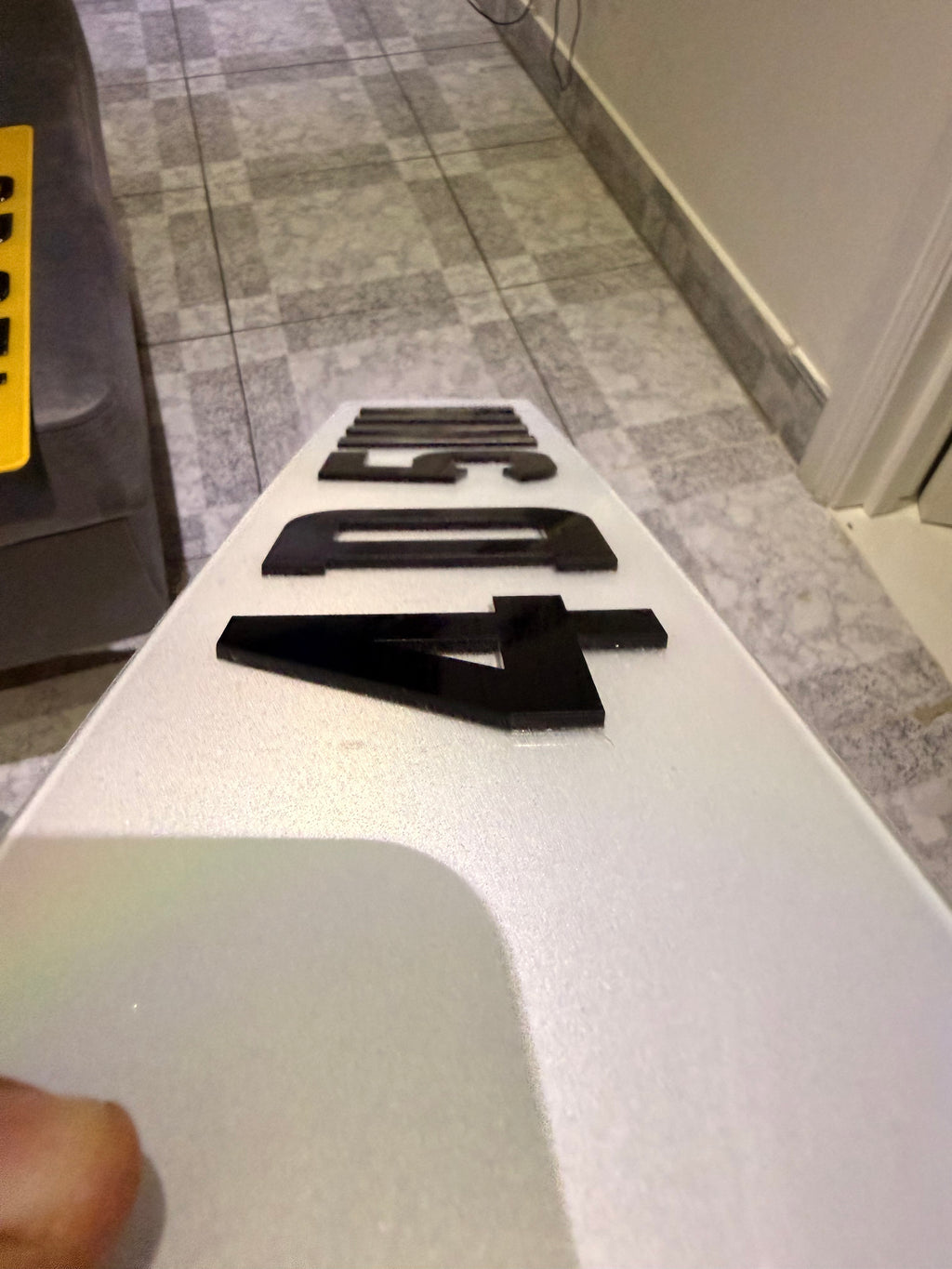 4D 5MM LASER CUT PLATE