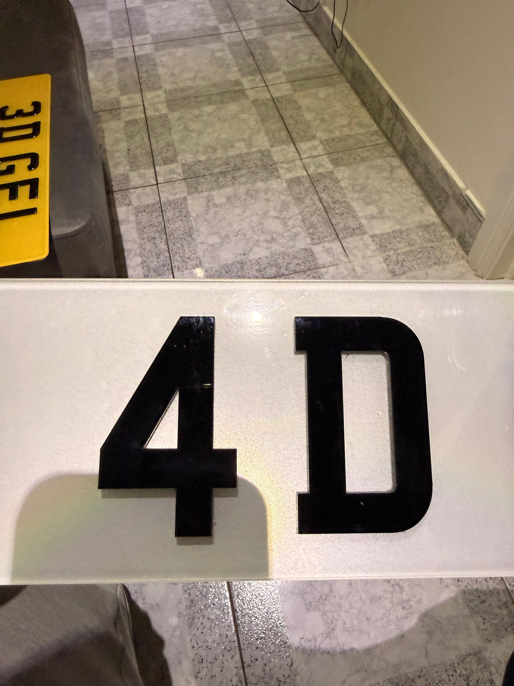 4D 5MM LASER CUT PLATE