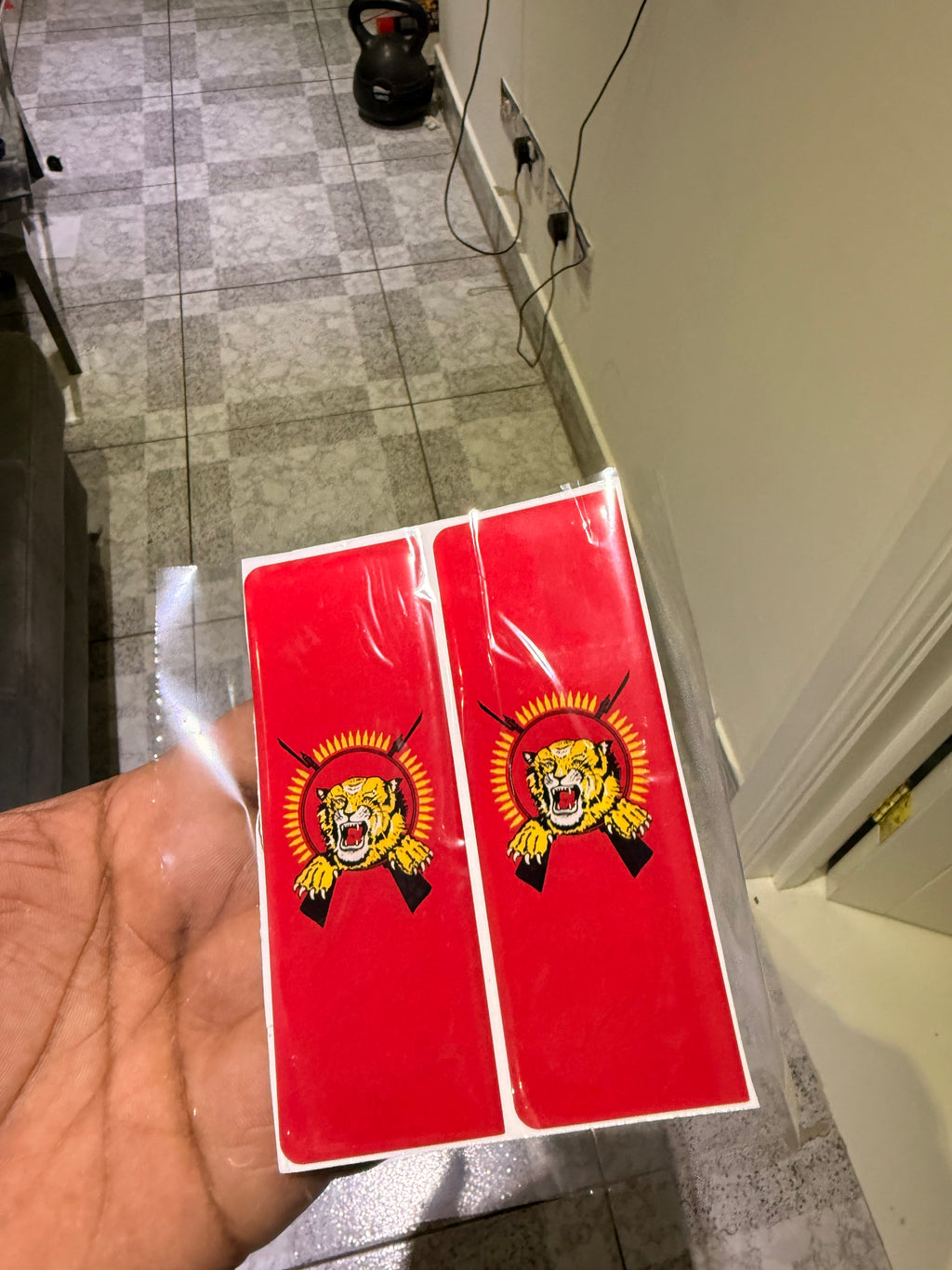 Tamil Eelam Gel Flag